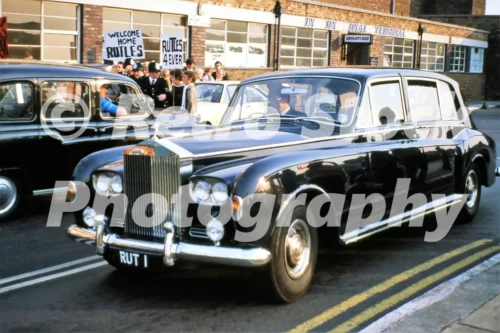 Filming 'The Rutles' movie, Speke Airport 1977 - Vintage photo
