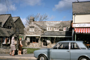 Fore Street, Tintagel, Cornwall 1975