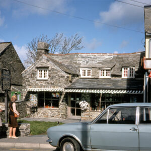 Fore Street, Tintagel, Cornwall 1975