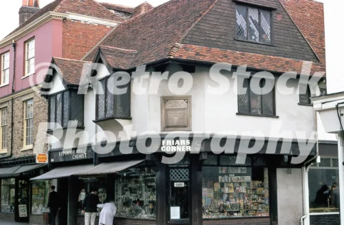 Friars Corner, Canterbury 1971 - Vintage photo