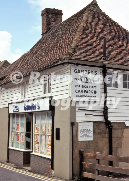 Gander's, Cobham, Kent 1978 - Vintage photo