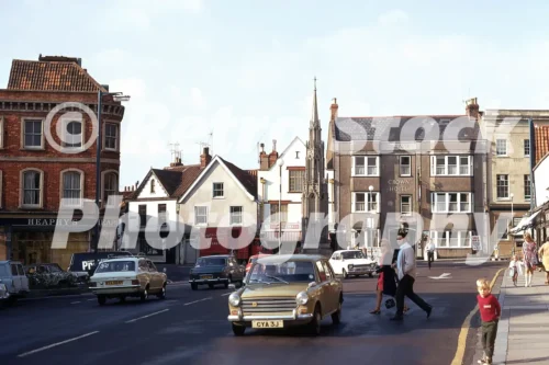Glastonbury, Somerset 1971 - Vintage photo