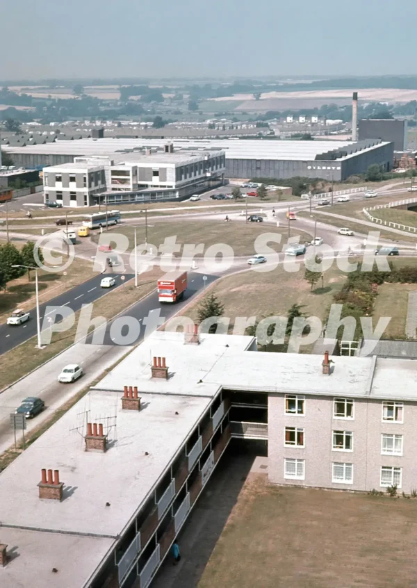 harlow essex c1976 view from the hughs tower on the hides estate 52151206627 o