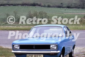 hillman avenger in front of the cerne abbas giant dorset 1973 52152645550 o