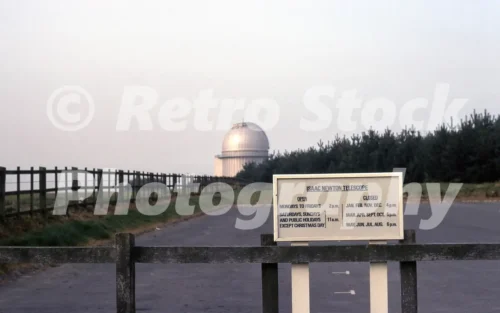 Isaac Newton Telescope, Herstmonceux Castle 1971 - Vintage photo