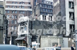 Bomb damage in London 1959