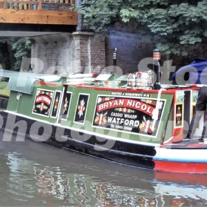 narrowboat arcturus at bridge 168 grand union canal watford 1980s 49138888223 o