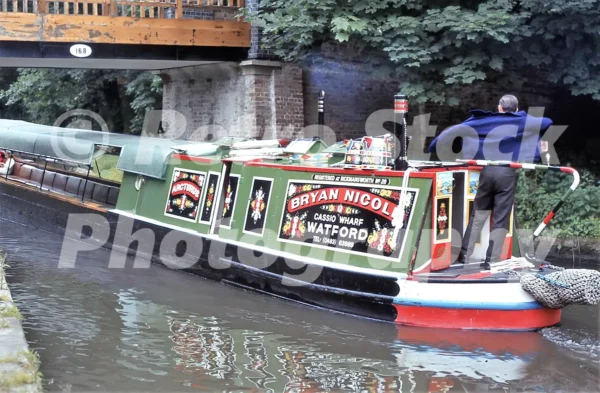 narrowboat arcturus at bridge 168 grand union canal watford 1980s 49138888223 o