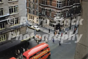 oxford street london looking down from selfridges 1950s 36055023376 o