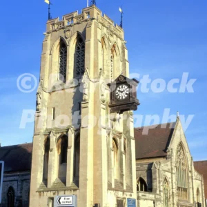 parish church of st john the baptist high street epping essex 1980s 52273448094 o