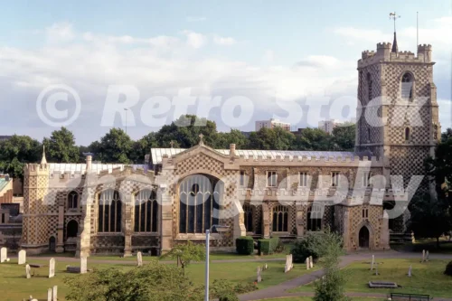Parish Church of St Mary, Luton 1980s