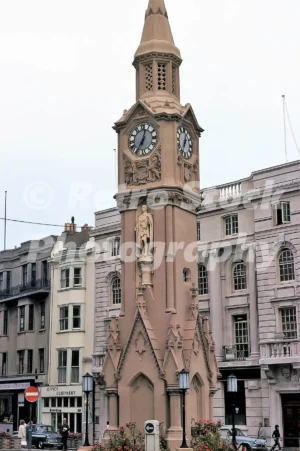 prince albert memorial clock tower hastings 1971 52152135653 o