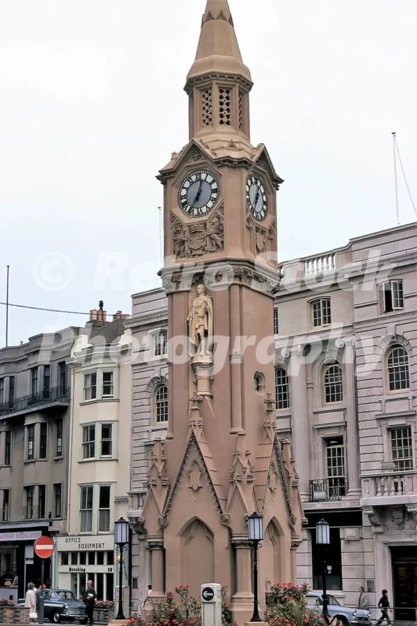prince albert memorial clock tower hastings 1971 52152135653 o