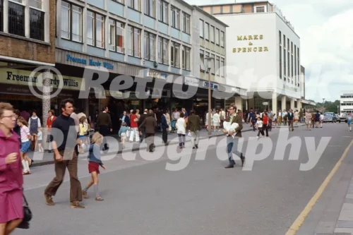 Queensway, Crawley 1977
