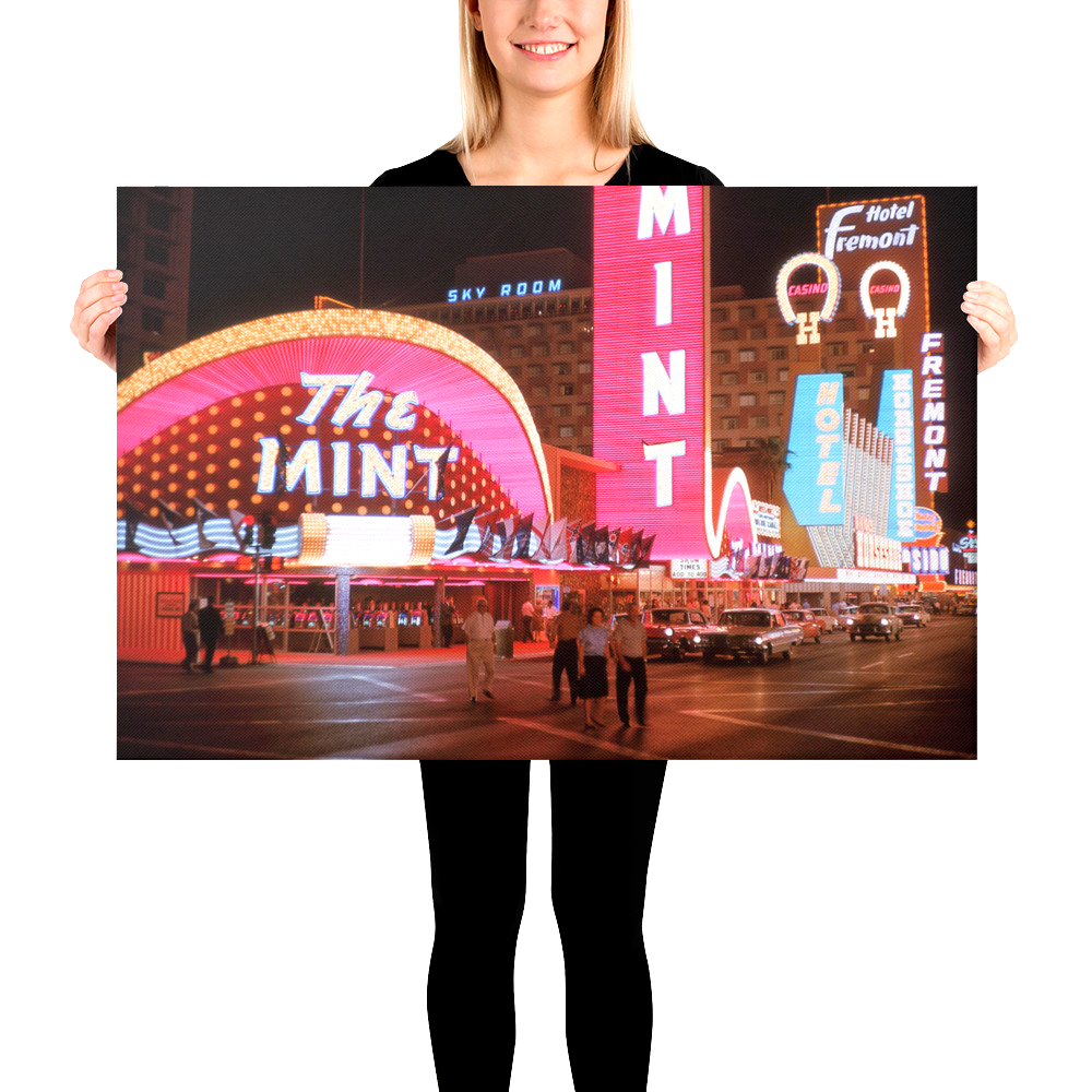 retro stock photography canvas print 24x36