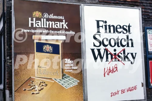 Rothmans Hallmark & Haig ads 1971