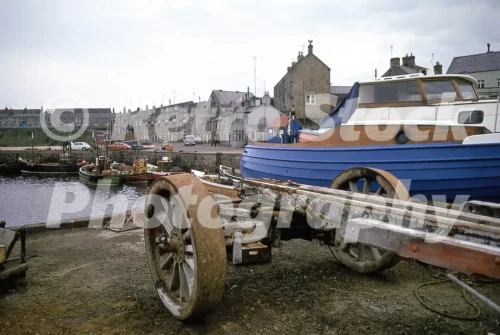 Seahouses, Northumberland 1974 - Vintage photo