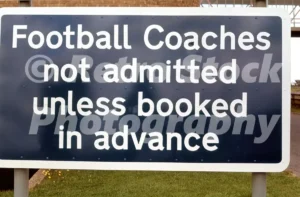 Football Coach sign 1980
