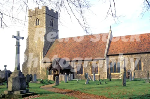 St Christopher's Church, Willingale 1980s