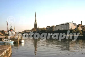 st mary redcliffe and the docks bristol 1976 52152191891 o