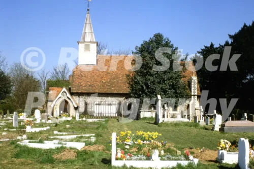 St Mary the Virgin Church, Barnham 1980s