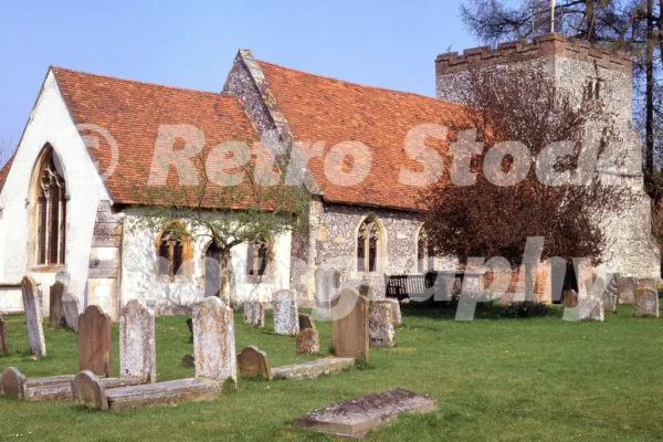 st mary the virgin church turville buckinghamshire 1980s 52273669970 o