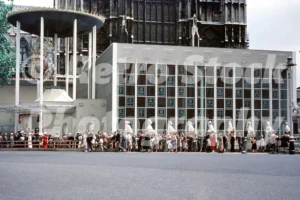 the queens beasts outside westminster abbey queens coronation 1953 52741167766 o