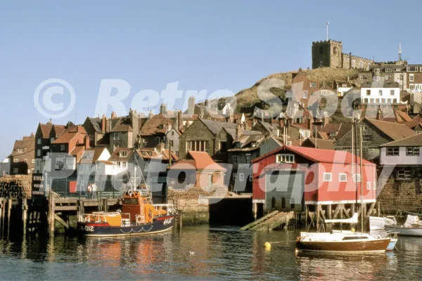 whitby harbour and lifeboat north yorkshire 1979 52152181578 o