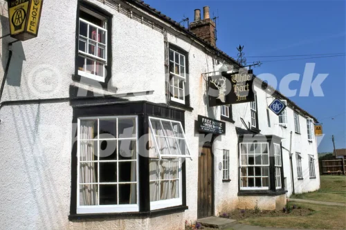 The White Hart Inn, Tetford 1972 - Vintage photo