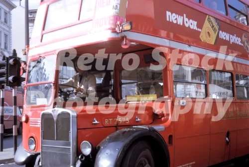a london RT bus in 1971
