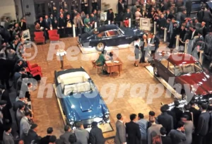 aston martin stand at london motor show earls court 1962 52741807275 o
