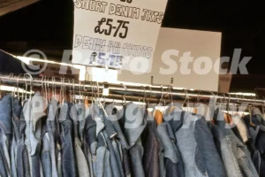 Denim for sale, London 1973