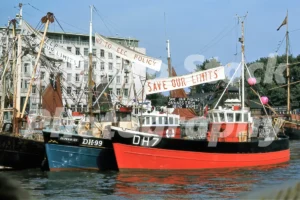Fishing Protest in London 1971