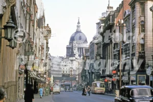 Fleet Street, London 1964 - Vintage photo
