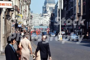 Fleet Street, London 1969 - Vintage photo