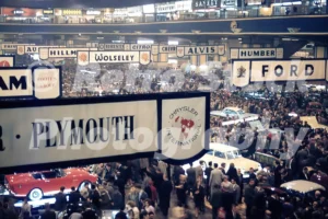 London Motor Show, Earls Court 1962 - Vintage photo