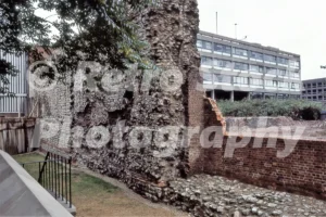 london wall tower hill 1976 52087495451 o