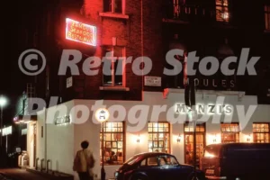 Manzi's, Leicester Street, London 1977