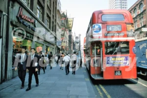 Oxford Street, London 1970 - Vintage photo