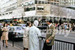 Oxford Street, London 1972 - Vintage photo