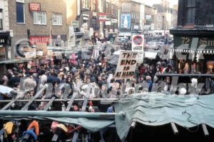 Petticoat Lane Market, London 1974 - Vintage photo