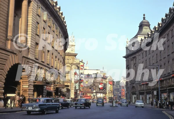 piccadilly circus from regent street london 1968 52784463074 o