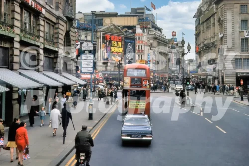 Piccadilly Circus, London 1968