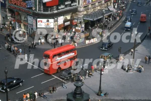 Piccadilly Circus, London 1968 - Vintage photo