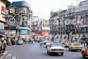 Piccadilly Circus, London 1975