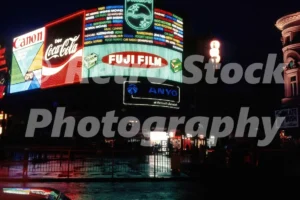 Piccadilly Circus, London 1979 - Vintage photo