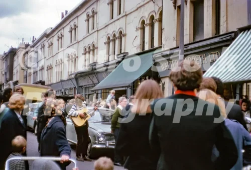Portobello Market, London 1966 - Vintage photo
