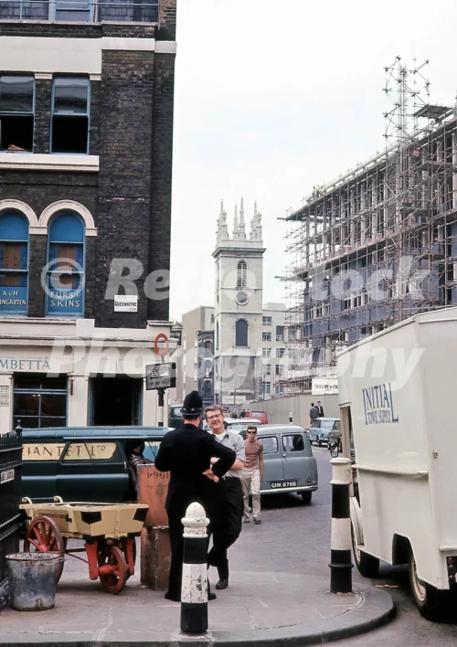Queenhithe, London 1965 - Vintage photo