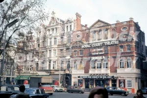 Royal Court Theatre, Sloane Square 1976 - Vintage photo
