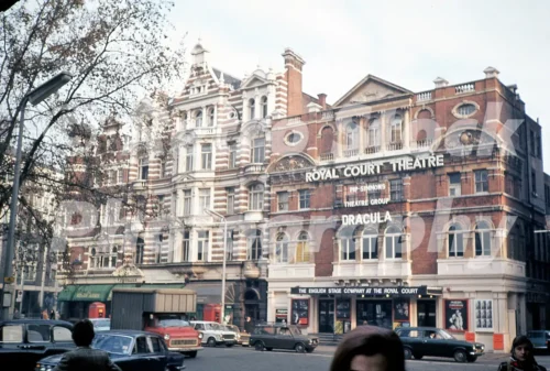 Royal Court Theatre, Sloane Square 1976 - Vintage photo